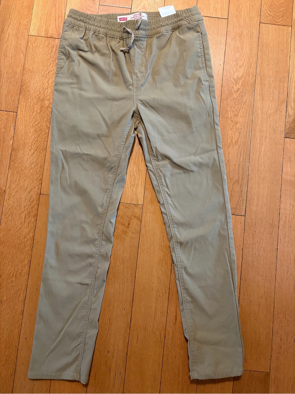Levi's Women’s Olive Green Drawstring Chinos